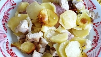 Zapečené brambory - "svobodné"