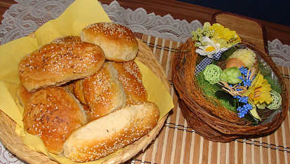 Babiččiny "startovací" žemličky (jinak housky)