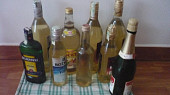 Bezinková šťáva z květů (Šťáva připravená na uskladnění)