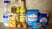 Buchta z margotky a vaječného koňaku, ingredience