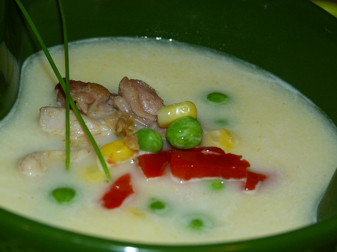 Chřestová polévka-krémová