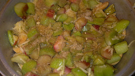 Crumble s rebarborou