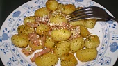 Gnocchi s bylinkami a sýrem, máslové gnocchi s bylinkami