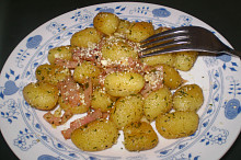 máslové gnocchi s bylinkami