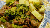 Krůtí maso s brokolicí