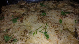 Lososové filety,  zapečené v  pikantní  sýrové  krustě