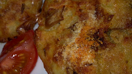 Malé  řízečky z leča, brambor a  z hlívy ústřičné