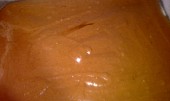 Meruňkovo - kakaové vláčné  řezy  s tvarohem