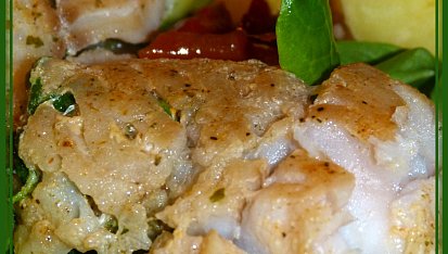 Pangasius s čerstvým zázvorem