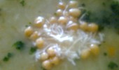 Polévkový krém  z mrkve, chřestu, cibule a pórku