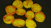 Romadůžková omeleta, brambory dorůžova