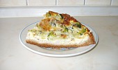 Slaný koláč s brokolicí