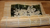 Sushi, snažíme se co nejvíce utahovat ale OPATRNĚ!
