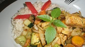 Tofu s bylinkovou chutí a zeleninou