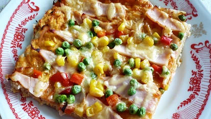 Vločková pizza