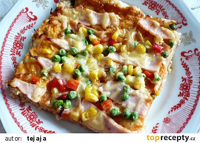 Vločková pizza