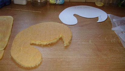 3D Dino na houbách + postup