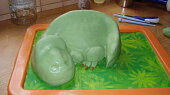 3D Dino na houbách + postup