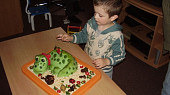 3D Dino na houbách + postup