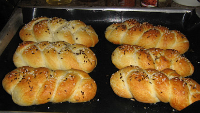 Babiččiny "startovací" žemličky (jinak housky)