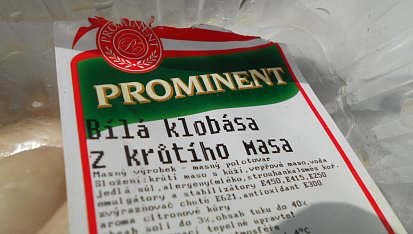 Bílá klobása v bramborovo-sýrovém těstíčku