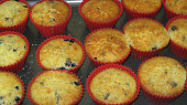 Borůvkové muffiny