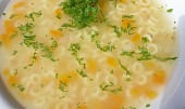 Falešná slepičí polévka (z tykve)