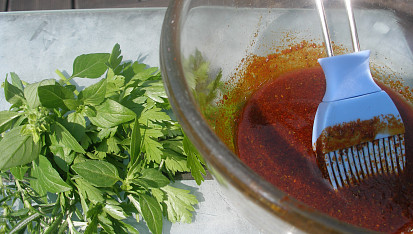 Kapří filet na grilu