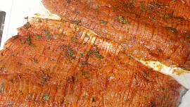 Kapří filet na grilu