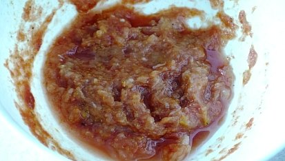 Kuře v cibulové curry marinádě