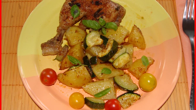 Kuřecí na šalvěji s chilli papričkou