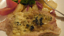Maso+brambory v alobalu