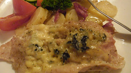 Maso+brambory v alobalu