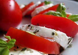 Mozzarella s rajčaty