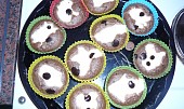 Muffiny - dietní (Tyto jsou bez marmelády s karobovými kousky)