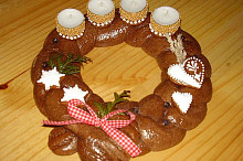 I adventní věnec byl z tohoto perníku