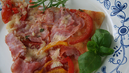 Pizza prosciutto