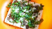 Polenta se zeleninou a tofu (zapečená)
