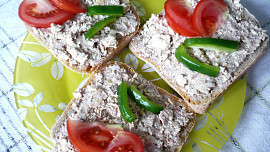 Sardinková pomazánka s tofu