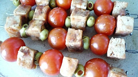 Špízy s tofu