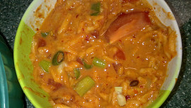 Vepřová játra ve feferonovo-hořčičné omáčče