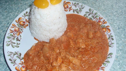 Vepřové soté v tomatové omáčce