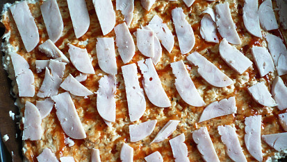 Vločková pizza