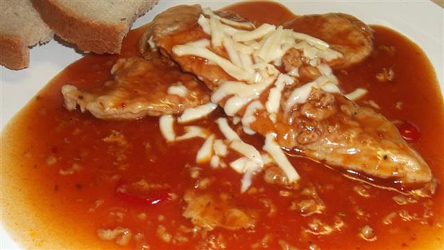 Barbecue plátek