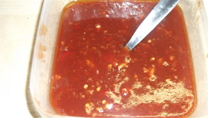 Barbecue plátek
