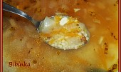 Cibulovo-česneková polévka zahuštěná kuskusem (Cibulovo-česneková polévka zahuštěná kuskusem)