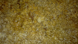 Gratinované houby se sýrovou drobenkou