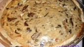 Houbový quiche - skvělý slaný koláč