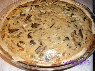 Houbový quiche - skvělý slaný koláč