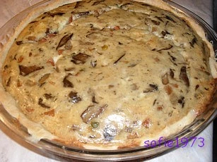 Houbový quiche - skvělý slaný koláč